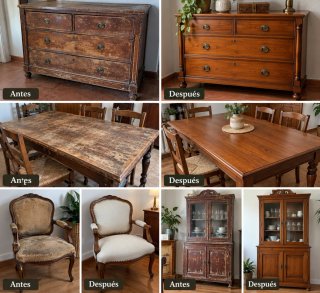 Restauración de todo tipo de Muebles a domicilio