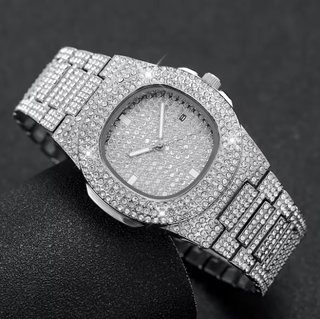 Reloj Ice Out Plateado
