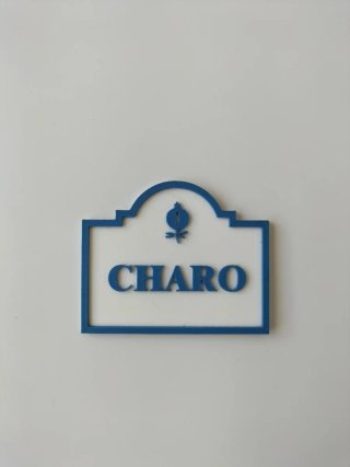 Imán Personalizado Charo