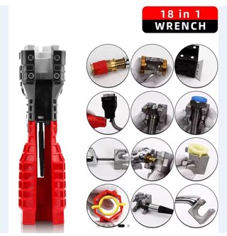 Llave de Grifo 18 en 1