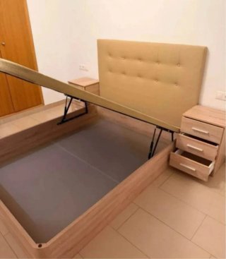Divano letto con materassi in memory foam