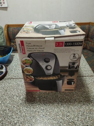 Freidora de Aire Cuisinier Deluxe 3.2L