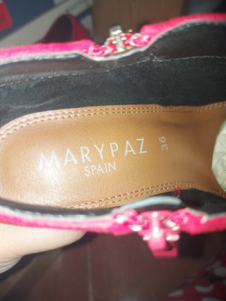 Botines rojos Marypaz