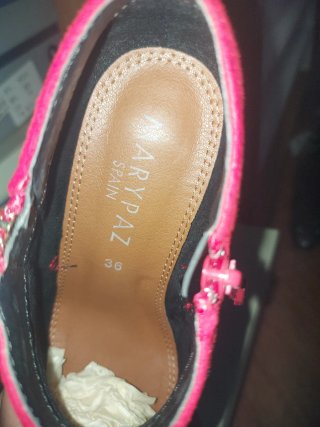 Botines rojos Marypaz