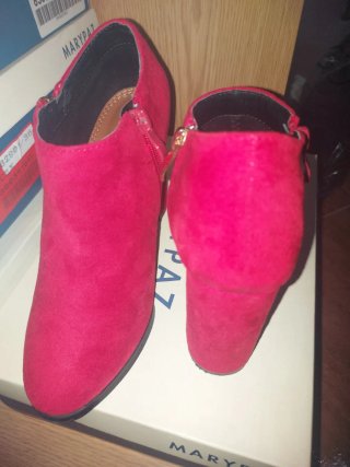 Botines rojos Marypaz