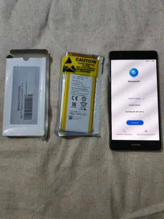 Huawei P9 Plus FRP block + Batteria nuova + cavo