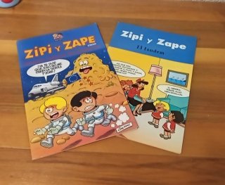 Lote 2 Cómics Zipi y Zape