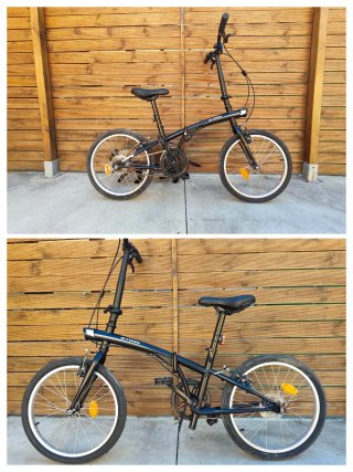 Bicicleta Plegable Btwin TILT 100