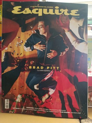 Revista Squire España 297. Portada Brad Pitt