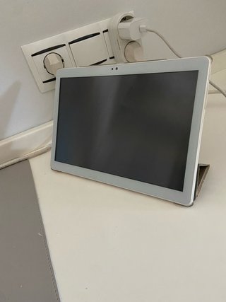Tablet con funda