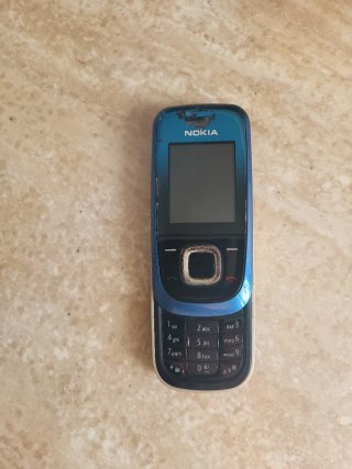 Teléfono Móvil Nokia Azul Plata