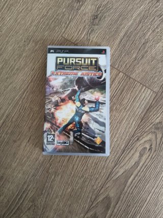 Caja y manual PSP Pursuit Force: Extreme Justice