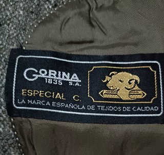Americana Lana Beige/Gris Talla L