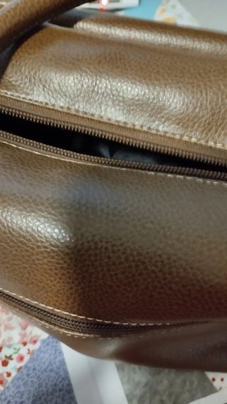 Bolso C&H piel sintética marrón