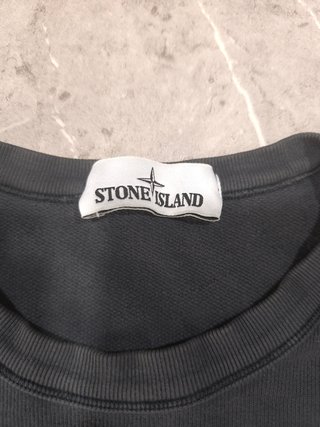 Sudadera Stone Island Gris Talla M Ref-96800