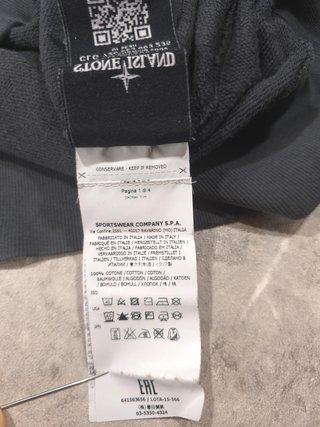 Sudadera Stone Island Gris Talla M Ref-96800