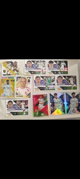 Lote cromos Real Madrid Panini Liga Este 2027