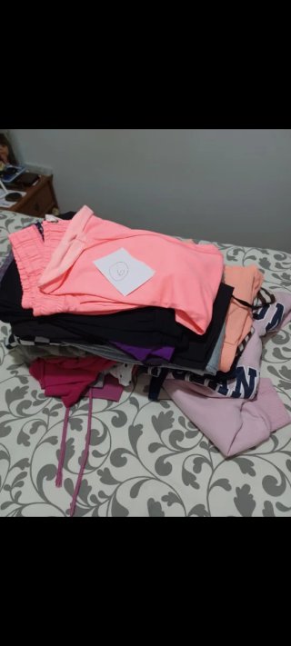 Lote Ropa Chica Negra y Rosa