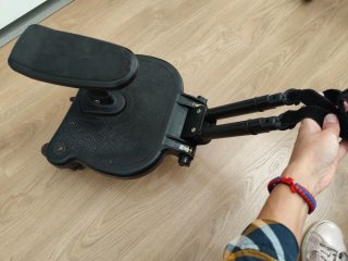 Patinete acoplable para carrito de bebé