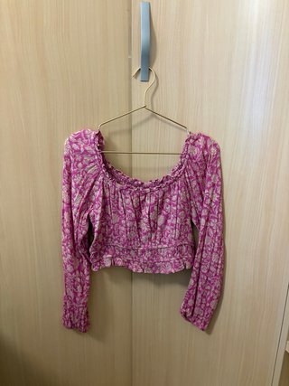 Top Estampado Rosa