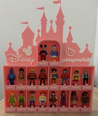 Castillo por encargo impreso en 3d Disney playmobi