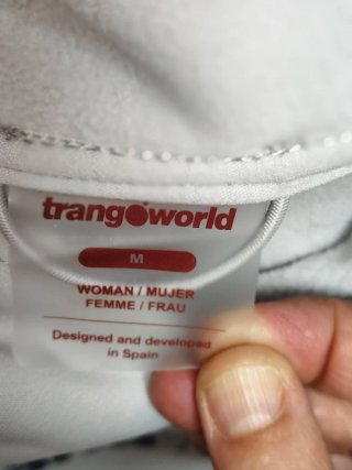 Sudadera Trangoworld gris claro Talla M