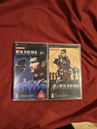 Lote 2 Juegos PSP Metal Gear Solid Japon