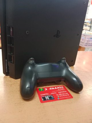 CONSOLA SONY PS4 SLIM 500GB CON COMANDO E CAVO