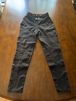 Pantalón de equitación mujer negro