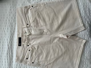 Pantalón vaquero beige ZARA