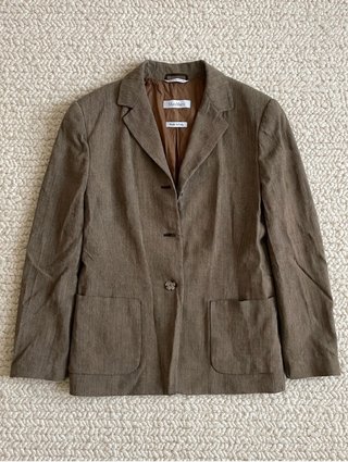 Blazer Max Mara marrone mancano 2 bottoni