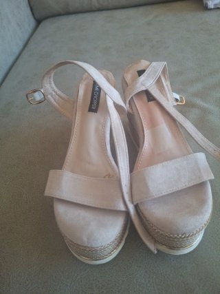 Sandalias Time Chopper Beige Talla 36