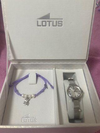 Set Reloj y Pulsera Lotus