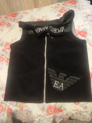 Chaleco Emporio Armani Negro Talla L