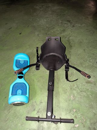 Hoverboard con asiento tipo kart