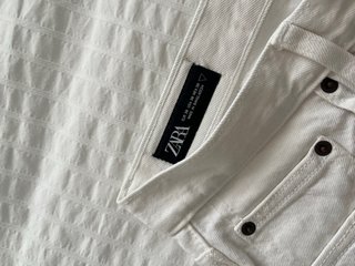 Pantalón Tejano Blanco