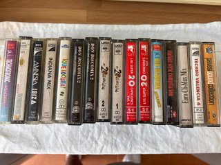 Cassettes Pop Rock 80s-90s