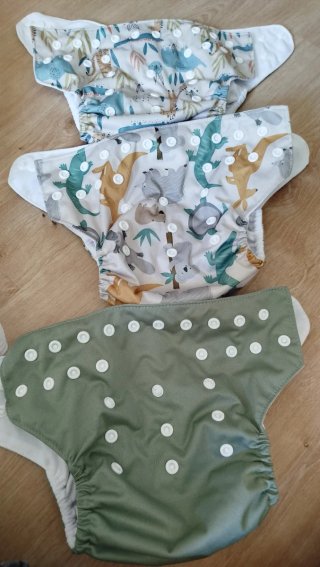 3 Pañales Lavables para Bebé