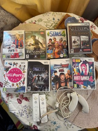 Lote Juegos Wii y Pc