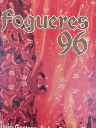 Revista oficial Fogueres 1996 de Alicante