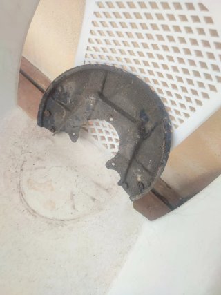 Chapa protección frenos Seat