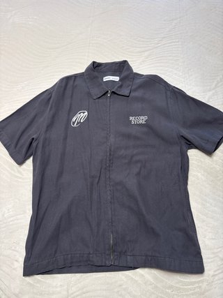 Camisa Bershka cremallera manga corta