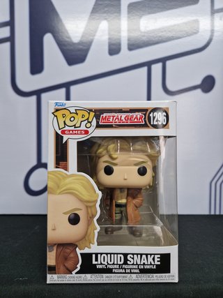 Funko POP! Liquid Snake 1296 Metal Gear Solid
