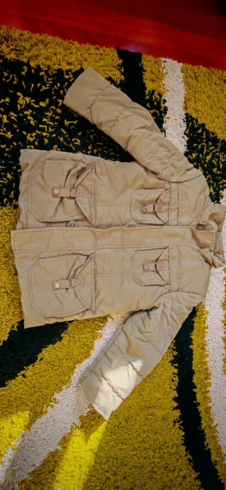 Giubbotto imbottito beige