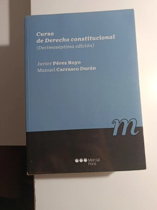 Curso de Derecho Constitucional