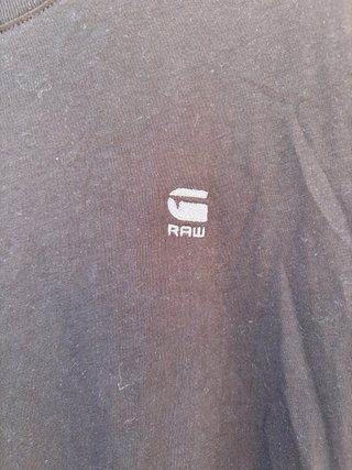 Camiseta G-Star RAW Negra Talla XXL
