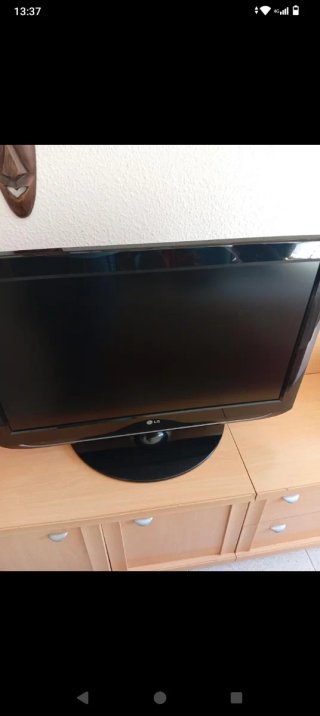 Televisión LG Negra