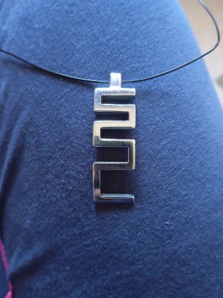 Collar Lotus Plata
