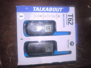 Walkie Talkies Motorola T62 Nuevos a estrenar.