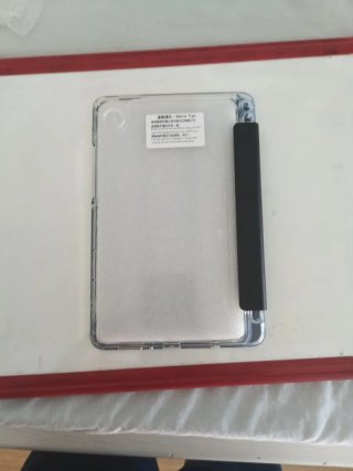 Funda Tablet transparente y negri